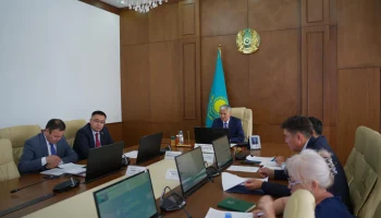 Ұлытау облысының әкімі Дастан Рыспеков &laquo;Қазақстан халқына&raquo; қоғамдық қоры Қамқоршылық кеңесінің отырысына қатысты
