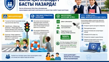 🛡️ БІЛІМ БЕРУ ҰЙЫМДАРЫНДА ОҚУШЫЛАРДЫҢ ҚАУІПСІЗДІГІ &ndash; БАСТЫ НАЗАРДА