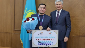 Чемпион мира из области Ұлытау