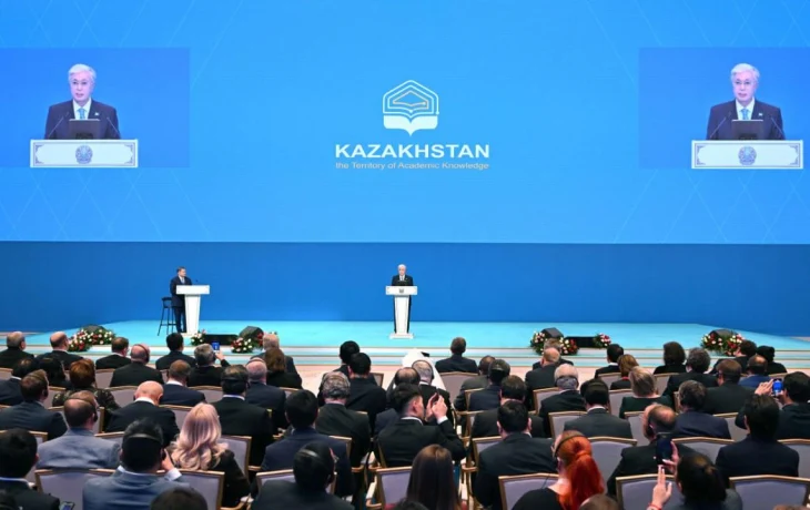 Президенттің қатысуымен білім және ғылым саласындағы стратегиялық серіктестердің халықаралық форумы өтті Президенттің қатысуымен білім және ғылым саласындағы стратегиялық серіктестердің халықаралық форумы өтті