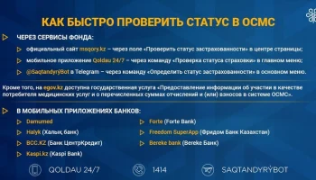 Как быстро проверить статус в ОСМС