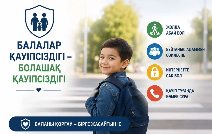 БАЛАЛАР ҚАУІПСІЗДІГІ – ОРТАҚ ЖАУАПКЕРШІЛІГІМІЗ БАЛАЛАР ҚАУІПСІЗДІГІ – ОРТАҚ ЖАУАПКЕРШІЛІГІМІЗ