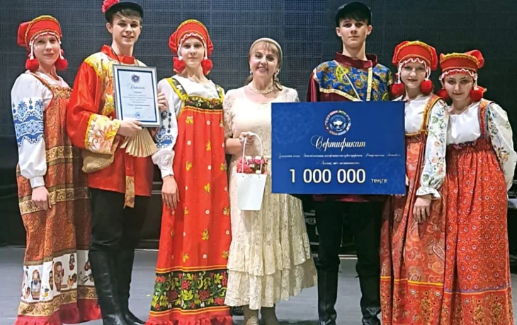 «КОЛЯДЫ ДАР»: жезказганский фольклорный ансамбль покоряет Астану «КОЛЯДЫ ДАР»: жезказганский фольклорный ансамбль покоряет Астану
