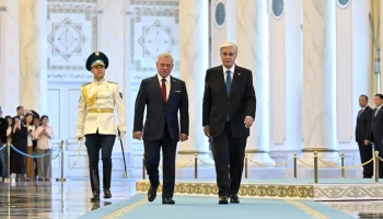 Мемлекет басшысы Қасым-Жомарт Тоқаев пен Король ІІ Абдалла шағын құрамда келіссөз жүргізді