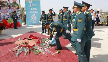 Ұлытау облысында Ұлы Жеңістің 81 жылдығы кең көлемде аталып өтті