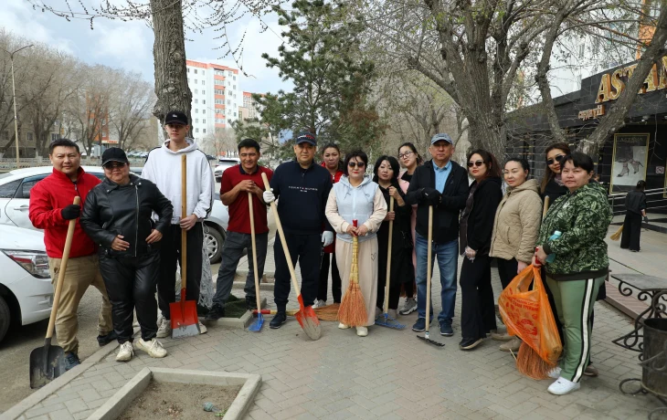 В области Ұлытау прошел масштабный субботник в рамках акции &laquo;Таза Қазақстан&raquo;