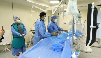 Ангиография &ndash; новый уровень в сосудистой и нейрохирургии области Ұлытау