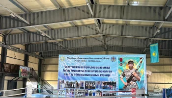 Жаңаарқада бокстан Айбат Амановты еске алуға арналған турнир басталды