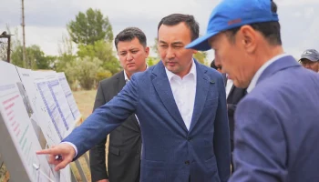 Ұлытау облысының әкімі Есет Байкен жұмыс сапарымен Сәтбаев қаласына барып, бірқатар әлеуметтік және инфрақұрылымдық нысандарды аралады
