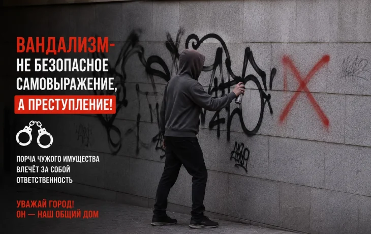 🚫 НЕТ ВАНДАЛИЗМУ!