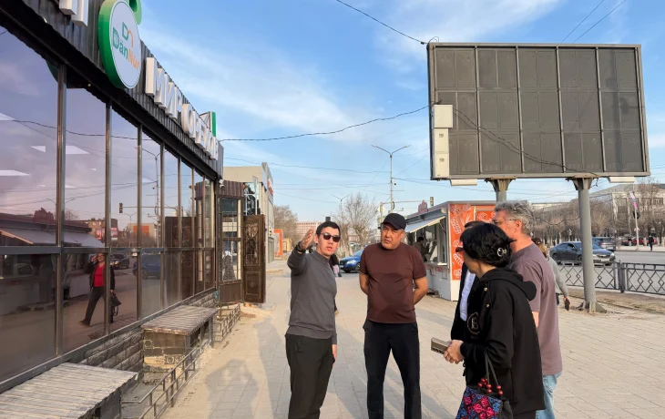 Пыльный фасад &mdash; не норма: в Жезказгане проверили объекты бизнеса