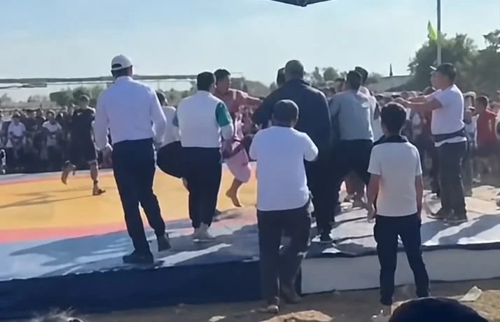 Полиция пресекла конфликт на районной спортакиаде в Жанааркинском районе