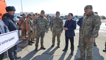 В ОБЛАСТИ ҰЛЫТАУ ПРОВЕРЕНА ГОТОВНОСТЬ К ПАВОДКОВОМУ ПЕРИОДУ