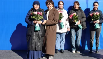В Сатпаеве семьи отметили долгожданное новоселье