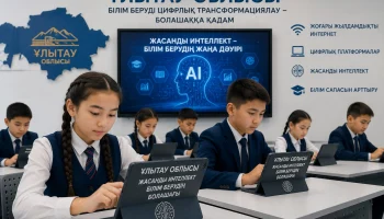 Қазақстан Республикасында білім беруді цифрлық трансформациялау: жасанды интеллект дәуіріндегі жаңа қадам