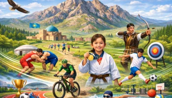 Развитие спорта в области Ұлытау