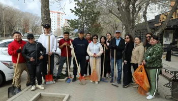 В области Ұлытау прошел масштабный субботник в рамках акции &laquo;Таза Қазақстан&raquo;