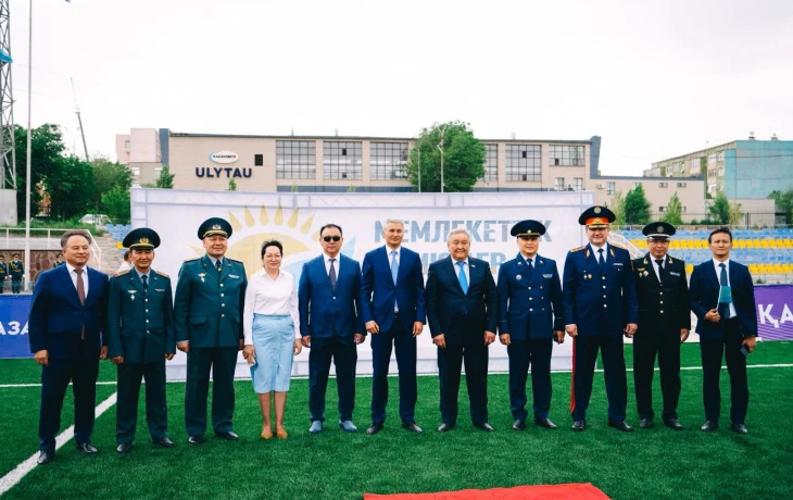 Ұлытау облысында ҚР Мемлекеттік рәміздері күніне орай Мемлекеттік Ту көтеру рәсімі өтті Ұлытау облысында ҚР Мемлекеттік рәміздері күніне орай Мемлекеттік Ту көтеру рәсімі өтті