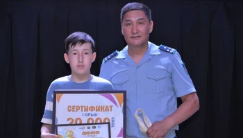"Таңдау өз қолында" Ұлытаулық жастар есірткіге қарсы