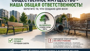 Қоғамдық мүлікке ұқыпты қарау &ndash; ортақ жауапкершілік