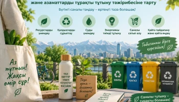 Экологиялық әдеттерді қалыптастыру және азаматтарды тұрақты тұтыну тәжірибесіне тарту