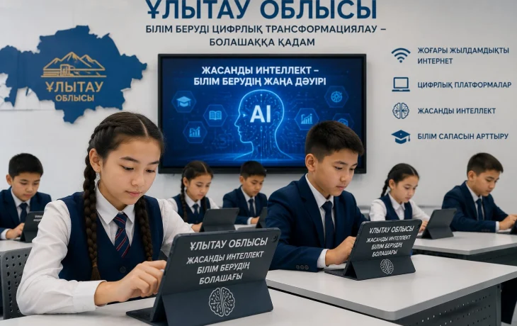 Қазақстан Республикасында білім беруді цифрлық трансформациялау: жасанды интеллект дәуіріндегі жаңа қадам Қазақстан Республикасында білім беруді цифрлық трансформациялау: жасанды интеллект дәуіріндегі жаңа қадам
